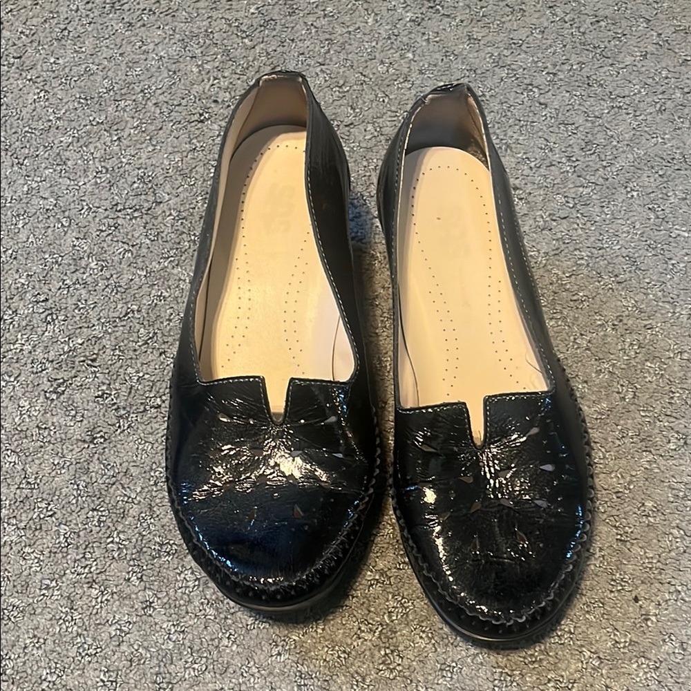 SAS Elegant Black Women's Loafers